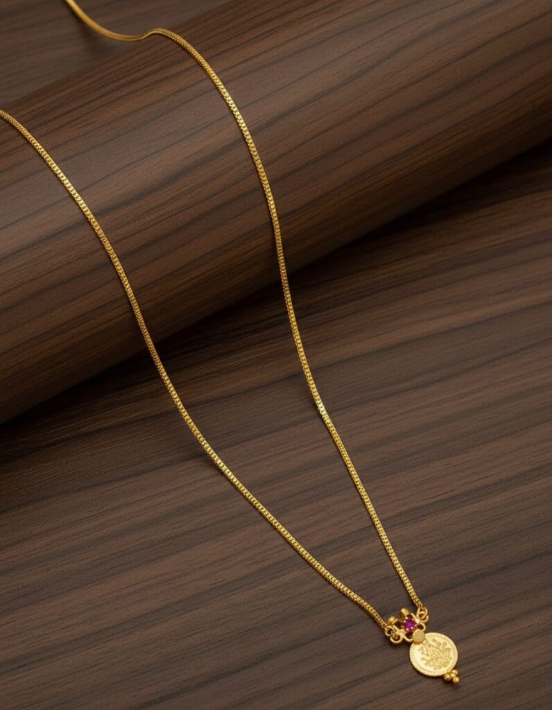 COIN SIMPLE LONGE NECKLECE