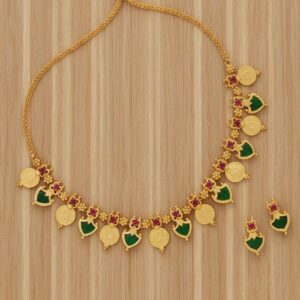palaka necklece with earring