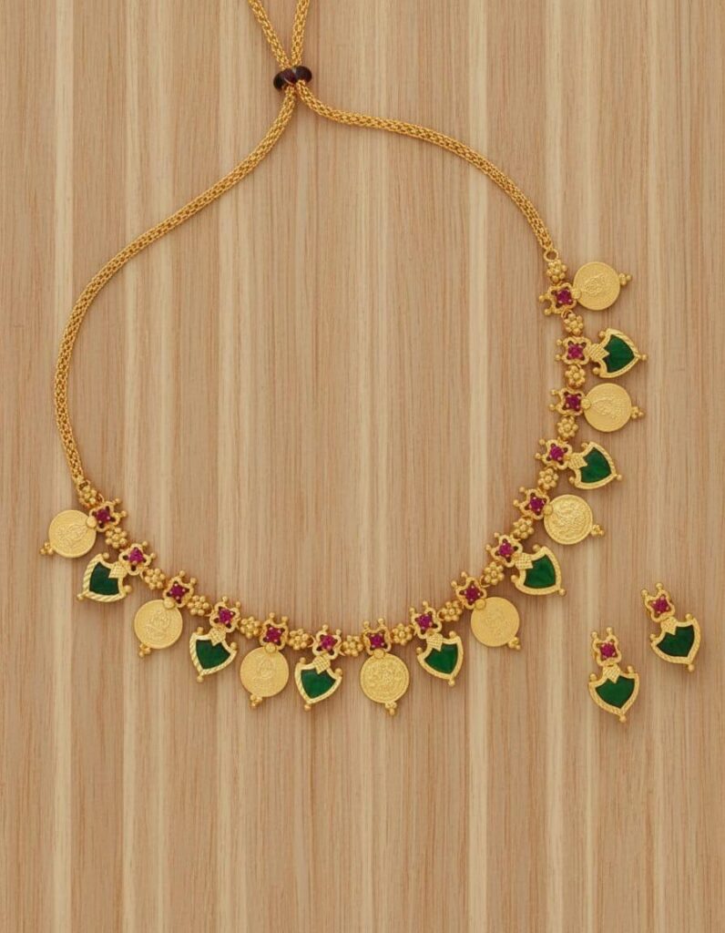 palaka necklece with earring