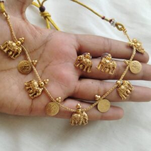 COIN ELEPHANT NECKLECE