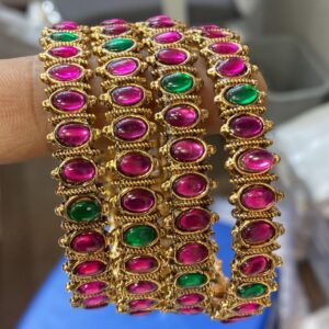 pink and green bangle